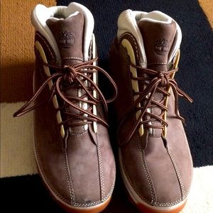 Dark Brown Timberlands